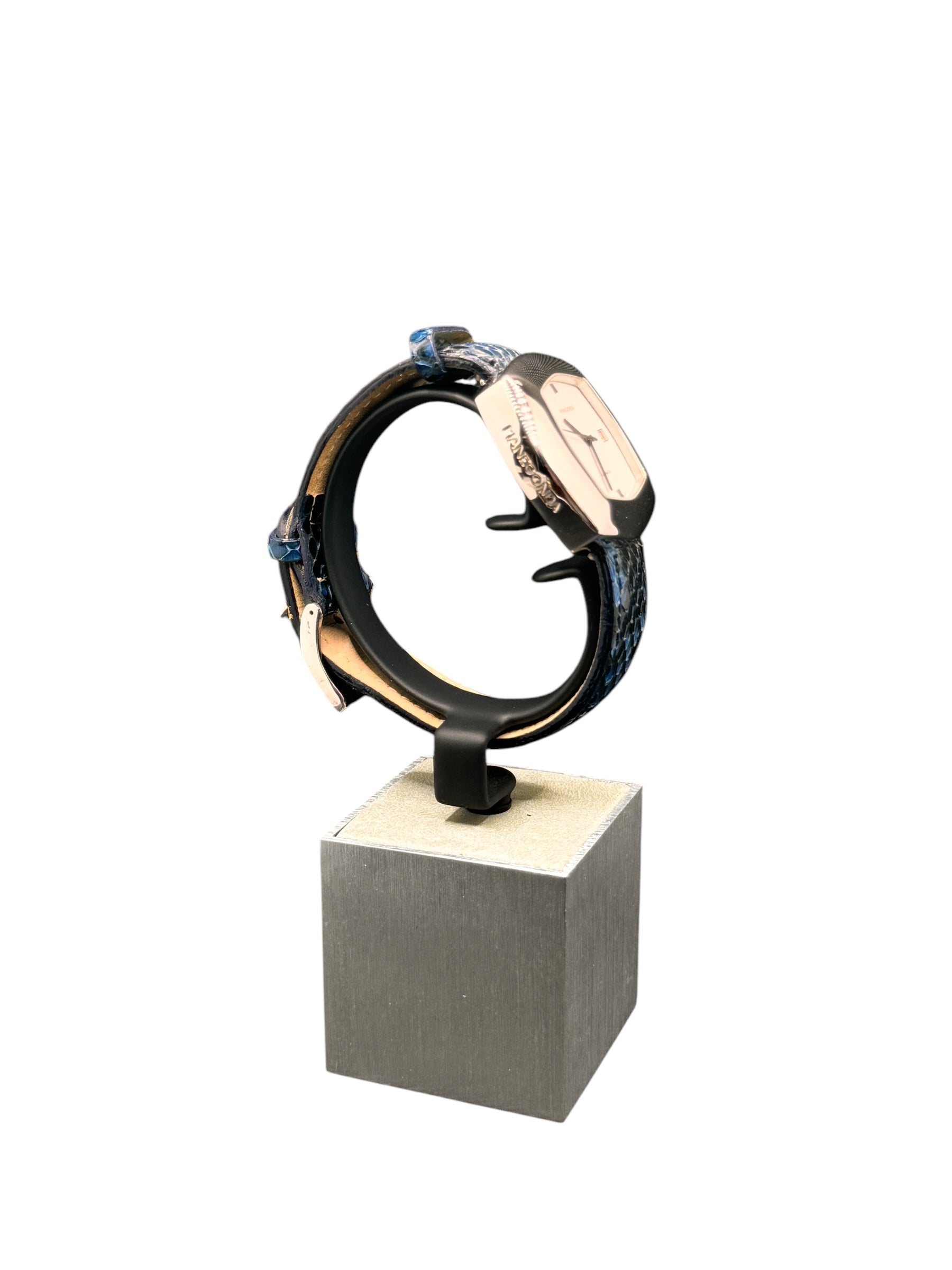 Pianegonda Unisex-Automatikuhr, 40 mm, Vintage-Kollektion – W002-1-Blau
