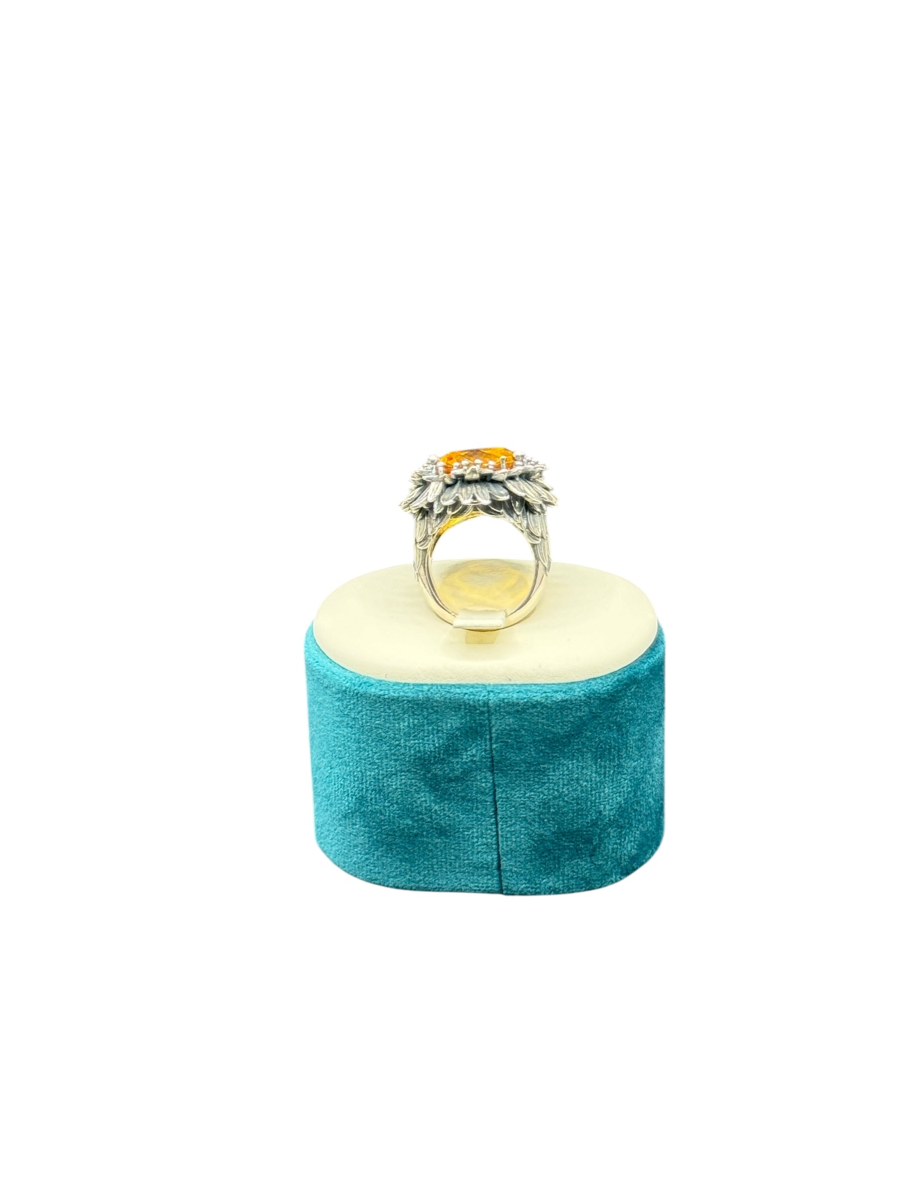 Labriola Silberring mit gelbem Citrinquarz – 2221