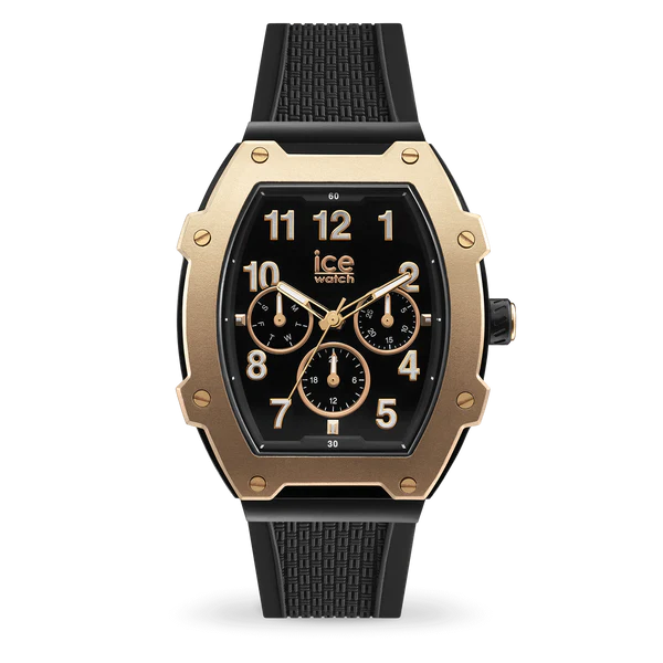 ICE Boliday Schwarz Roségold, 40mm - 023315