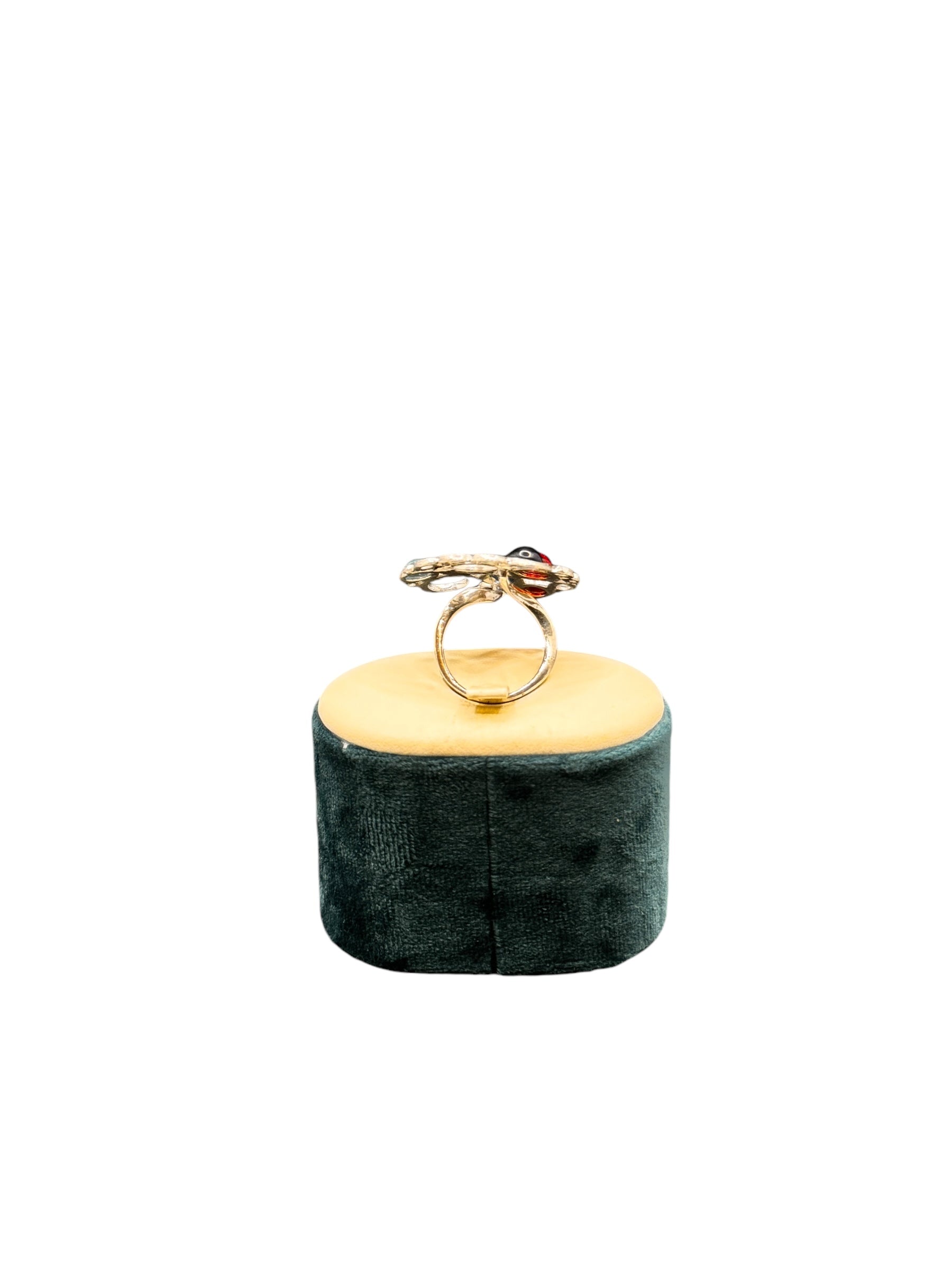 Labriola-Ring aus Silber mit rotem und blauem Spinellquarz – AG1123BS