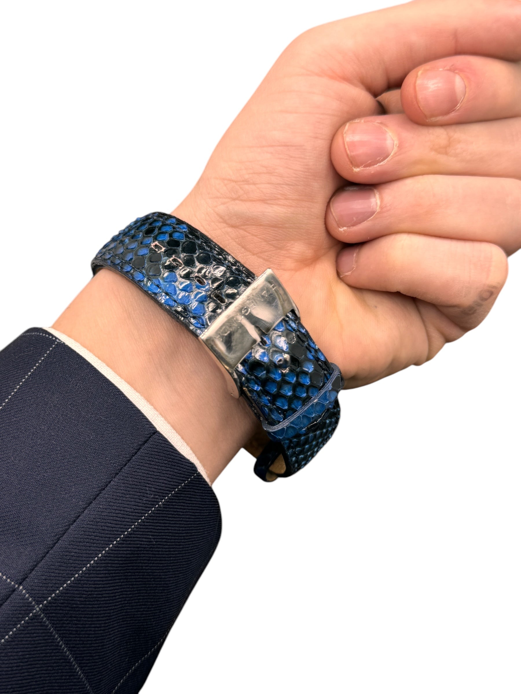 Pianegonda Unisex-Automatikuhr, 40 mm, Vintage-Kollektion – W002-1-Blau
