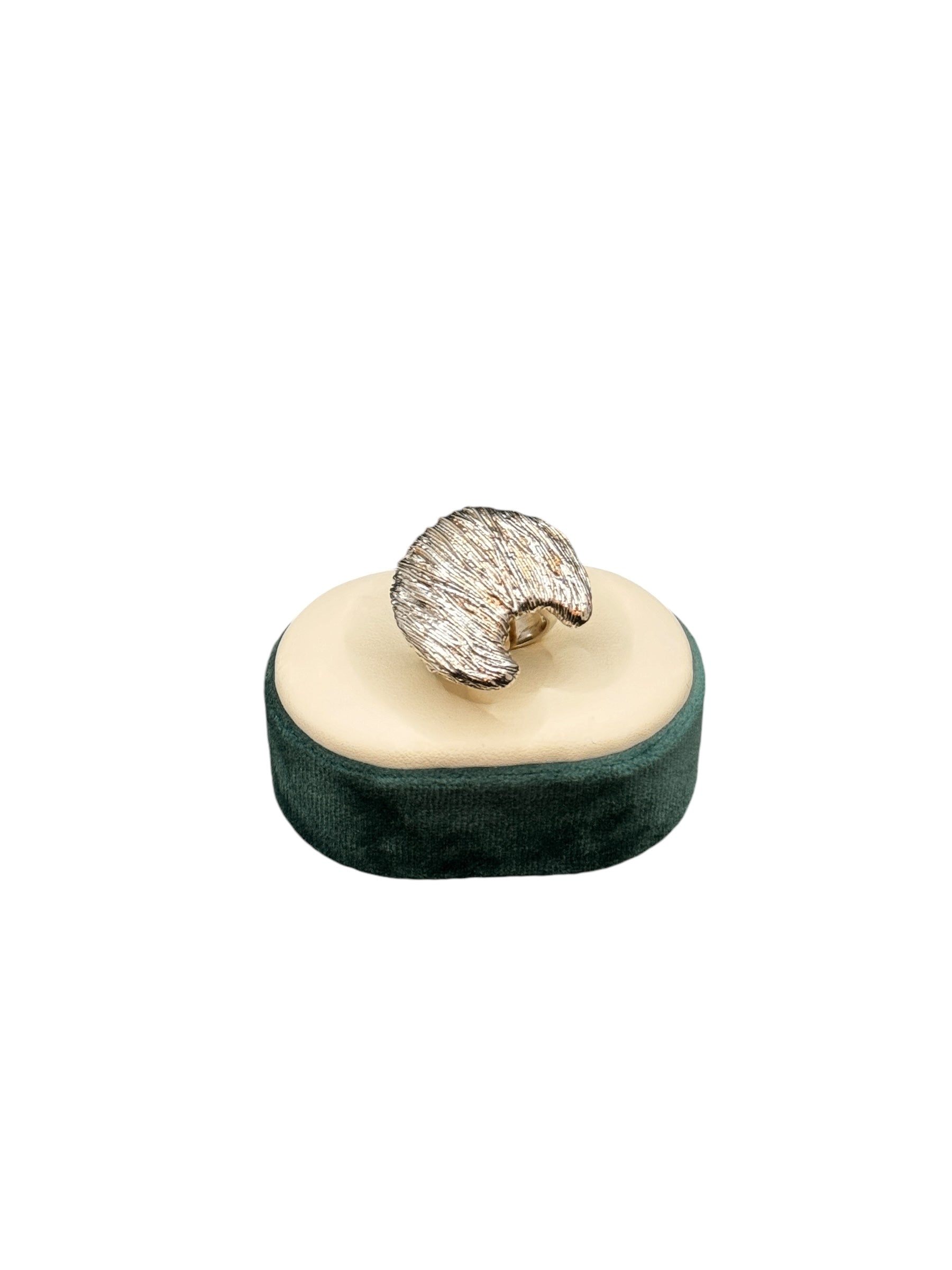 Pianegonda Women's Hammered Silver Ring - AA010119