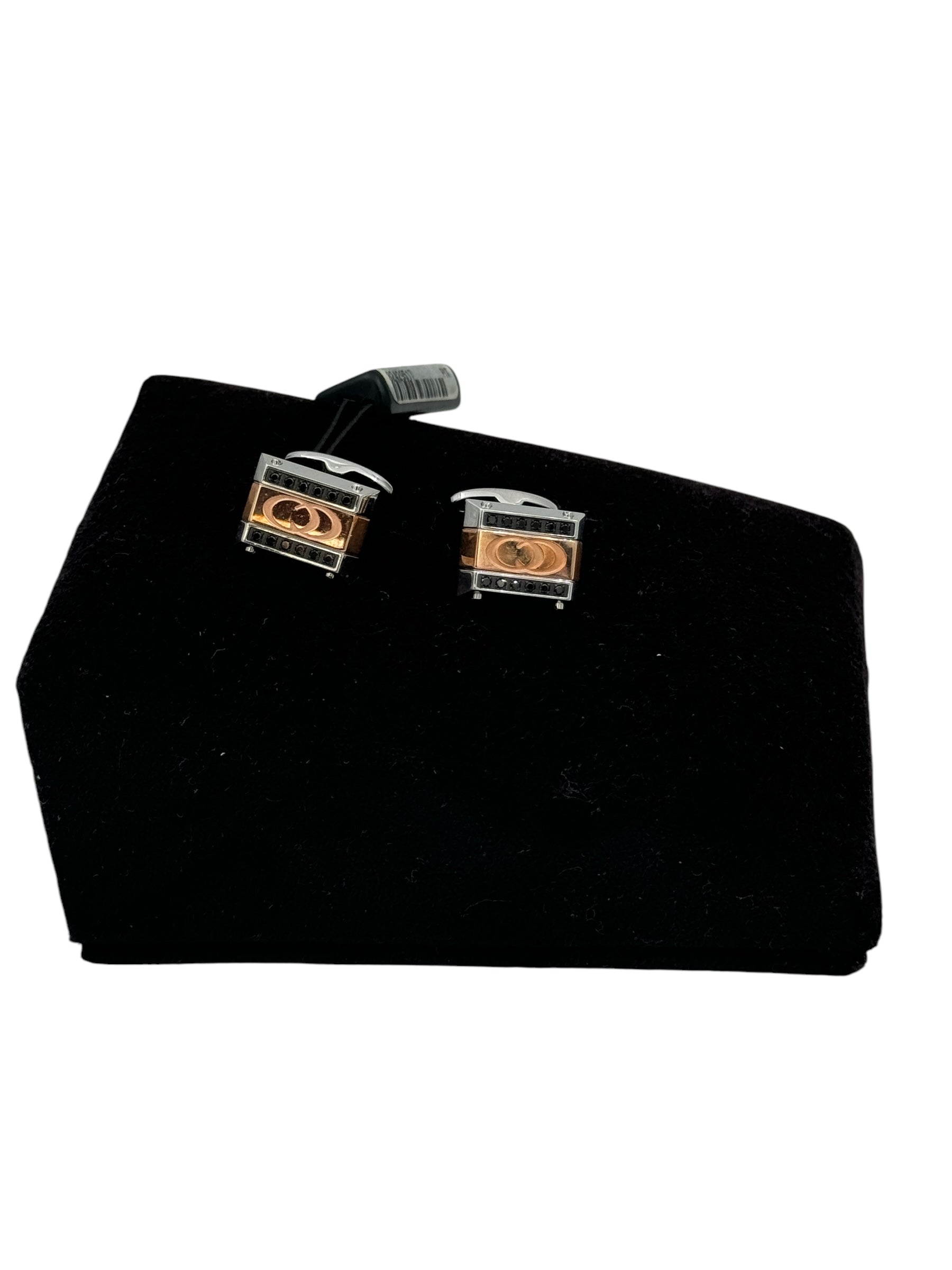 Chimento zweifarbige Manschettenknöpfe aus Stahl – 82429517