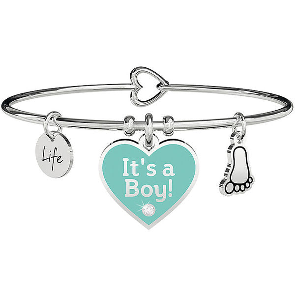 Damenarmband aus der Special Moments Kollektion - Herz | It's a Boy - 731711