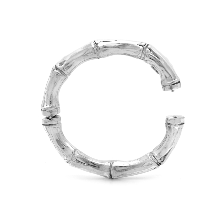 Large Bamboo Bangle
rigid in Silver 925 - 10651