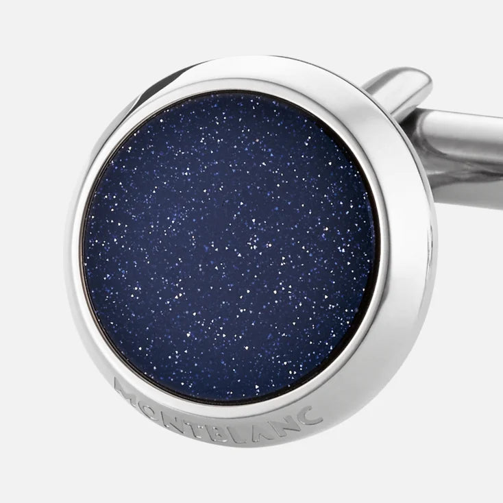 Gemelli Montblanc Meisterstück con Inserti in Pietra del Sole Blu - 112906