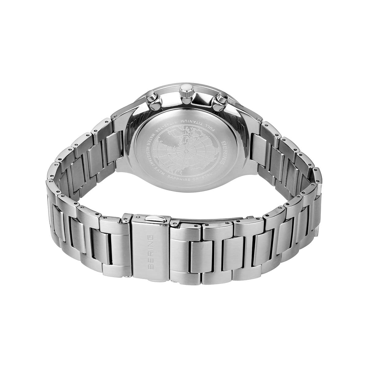 Titan Chrono | argento spazzolato | 11743-704