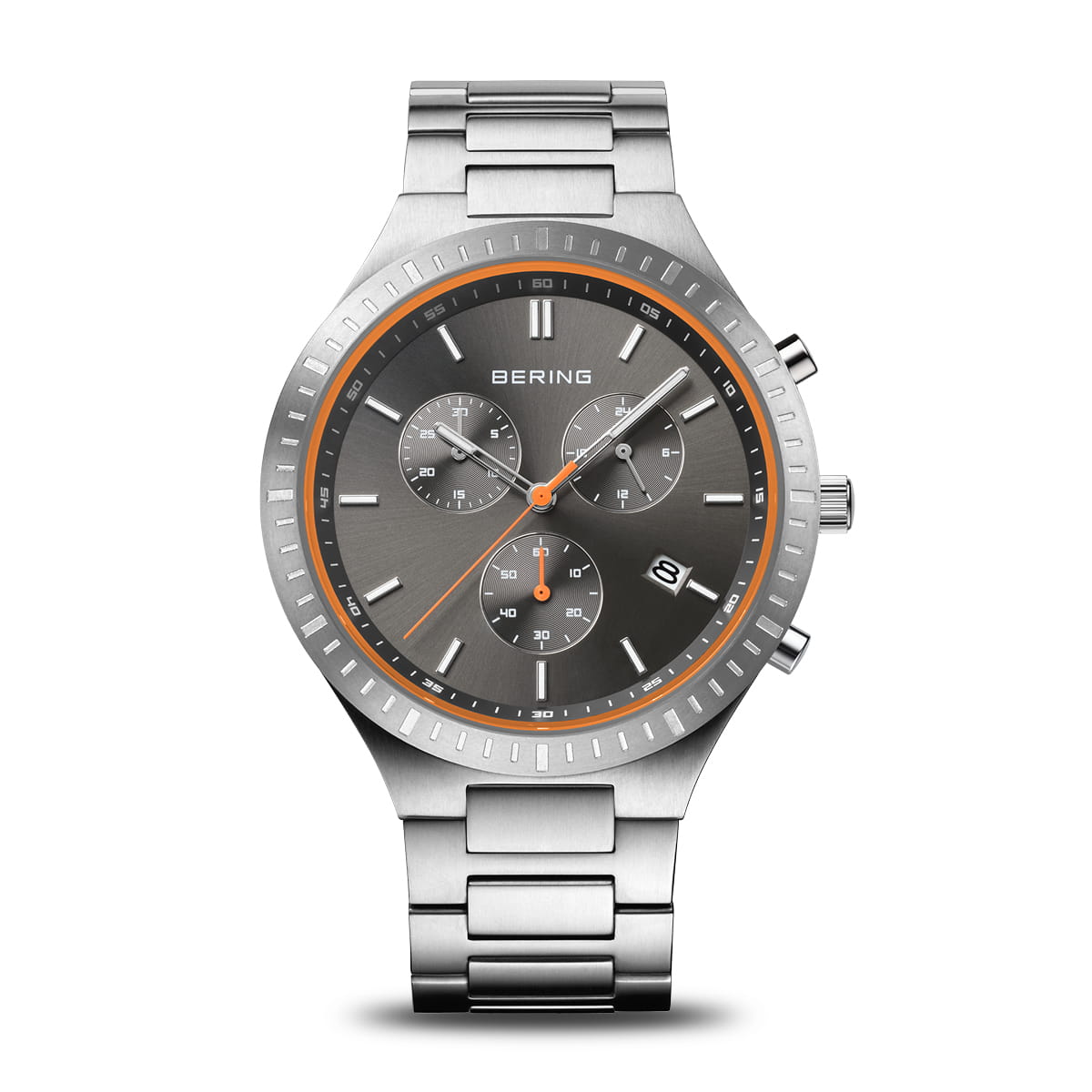 Titan Chrono | argento spazzolato | 11743-709
