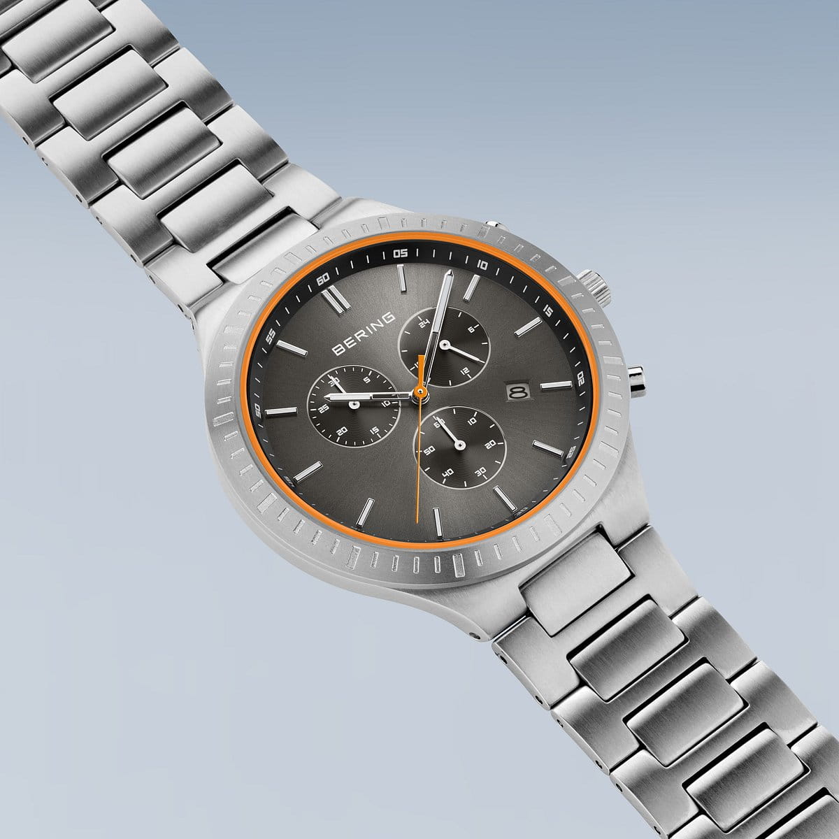 Titan Chrono | argento spazzolato | 11743-709