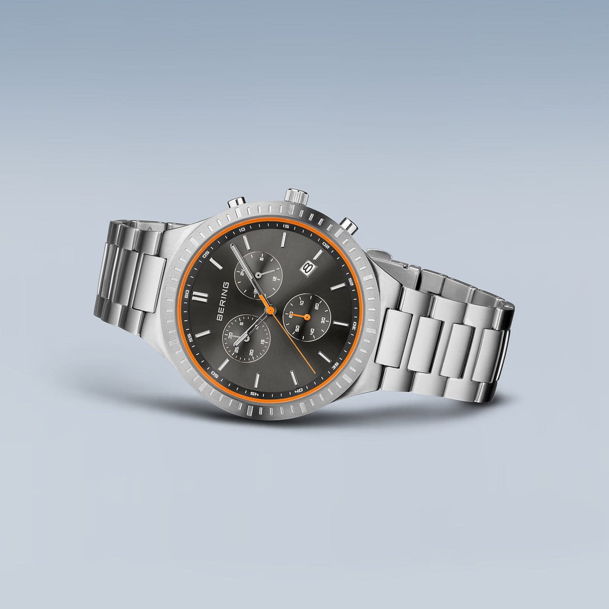 Titan Chrono | argento spazzolato | 11743-709