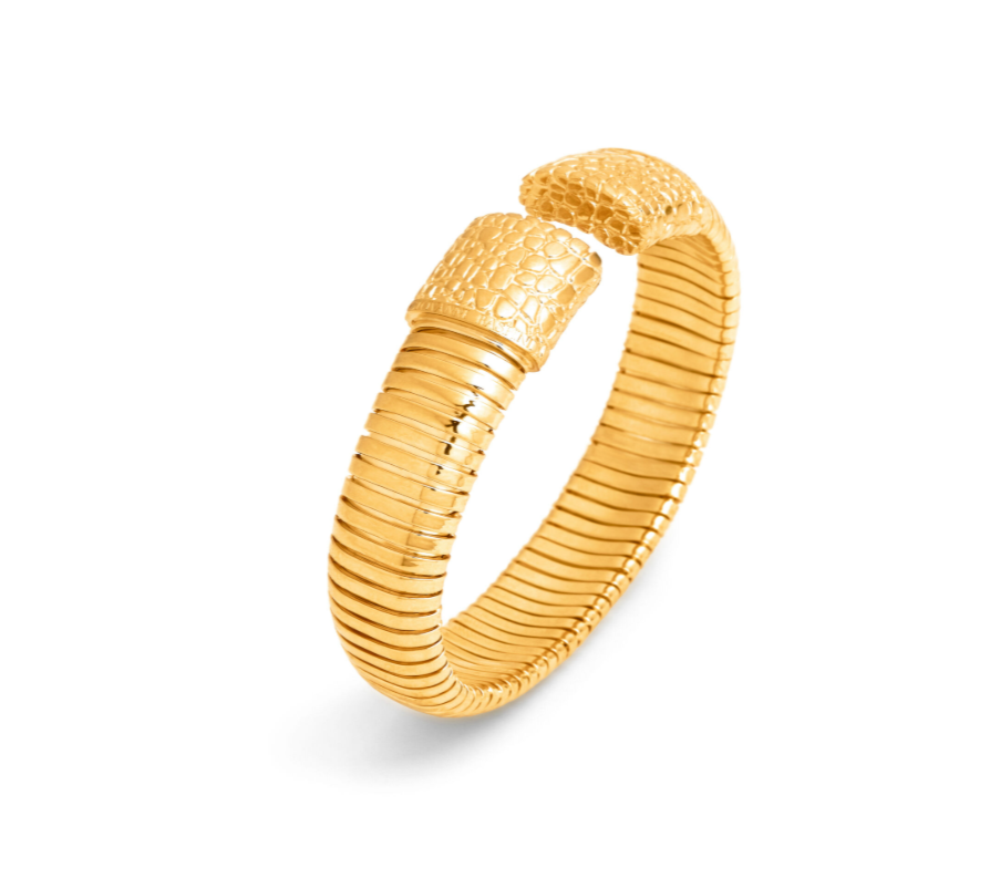Bracciale GIOVANNI RASPINI tubogas croco - 12330