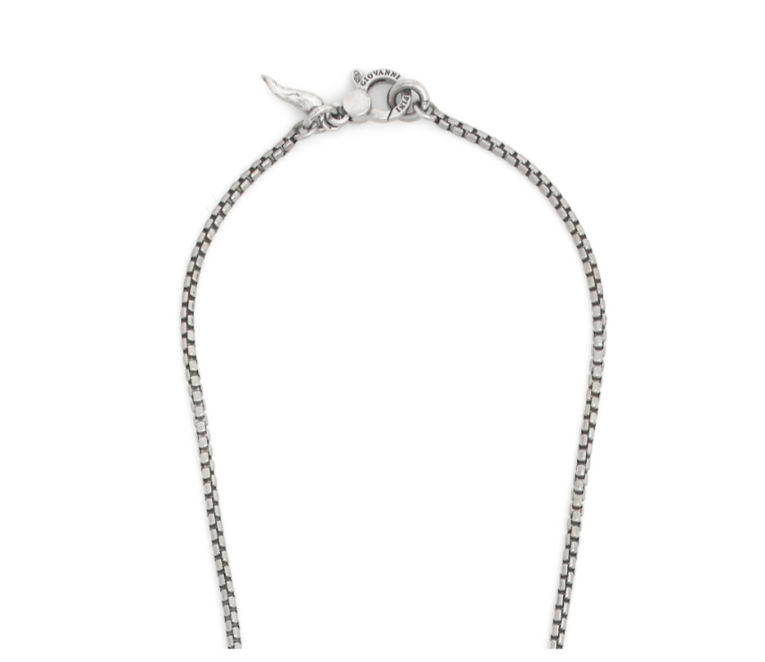 GIOVANNI RASPINI Herrenhalskette mit Nieten - 12387