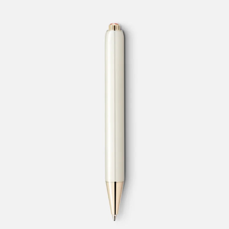 Penna a sfera Montblanc Heritage Rouge et Noir “Baby” Edizione Speciale Color Avorio - 128123