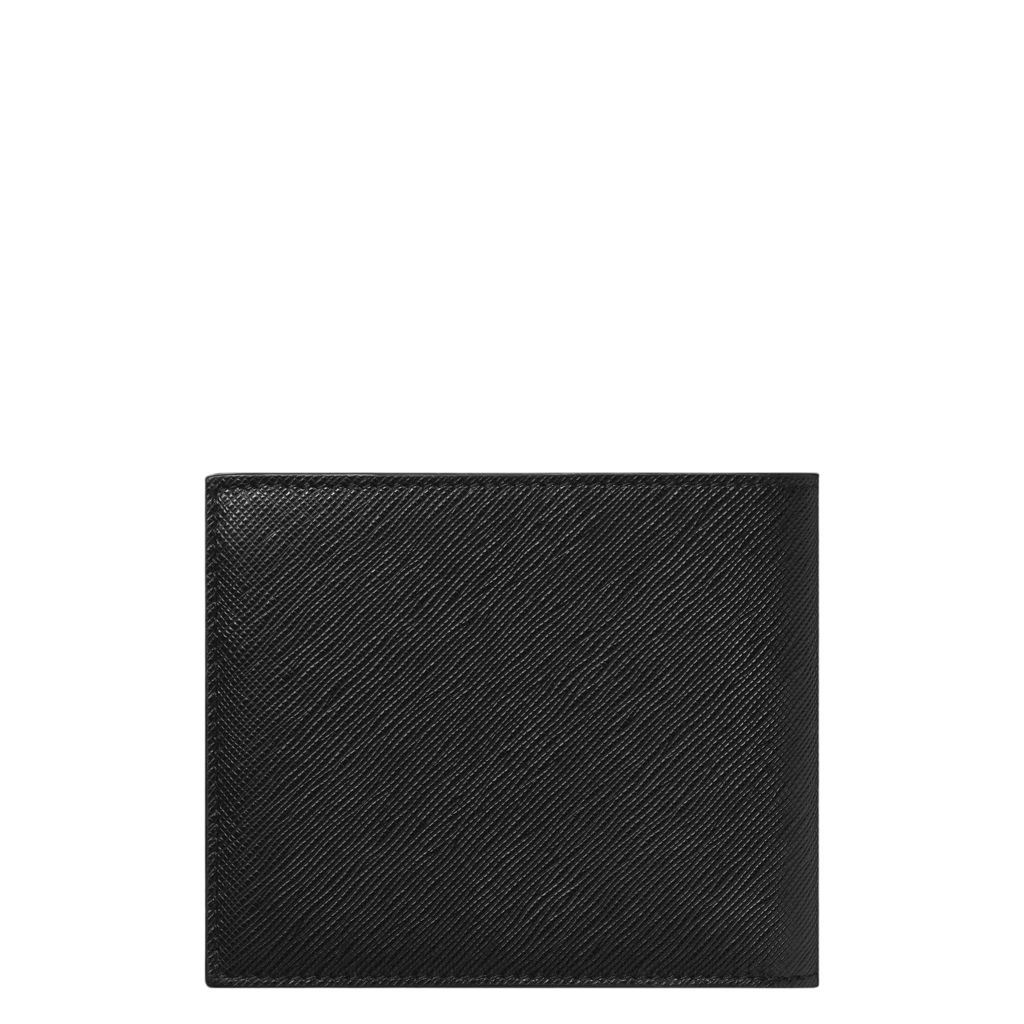 Portafoglio Montblanc 8 Tasche in Pelle Sartorial, colore nero - 130317
