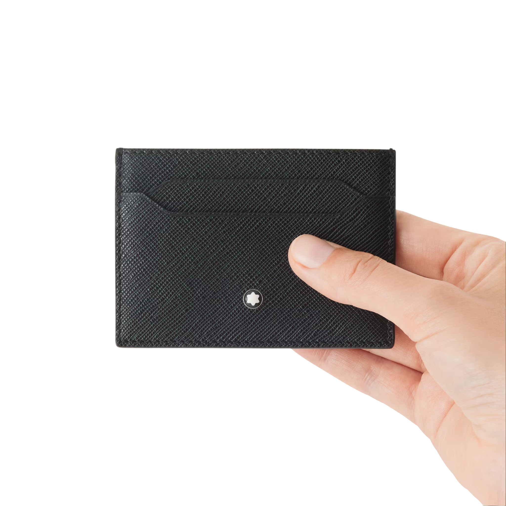 PORTA CARTE MONTBLANC 5 TASCHE IN PELLE SARTORIAL - 130324