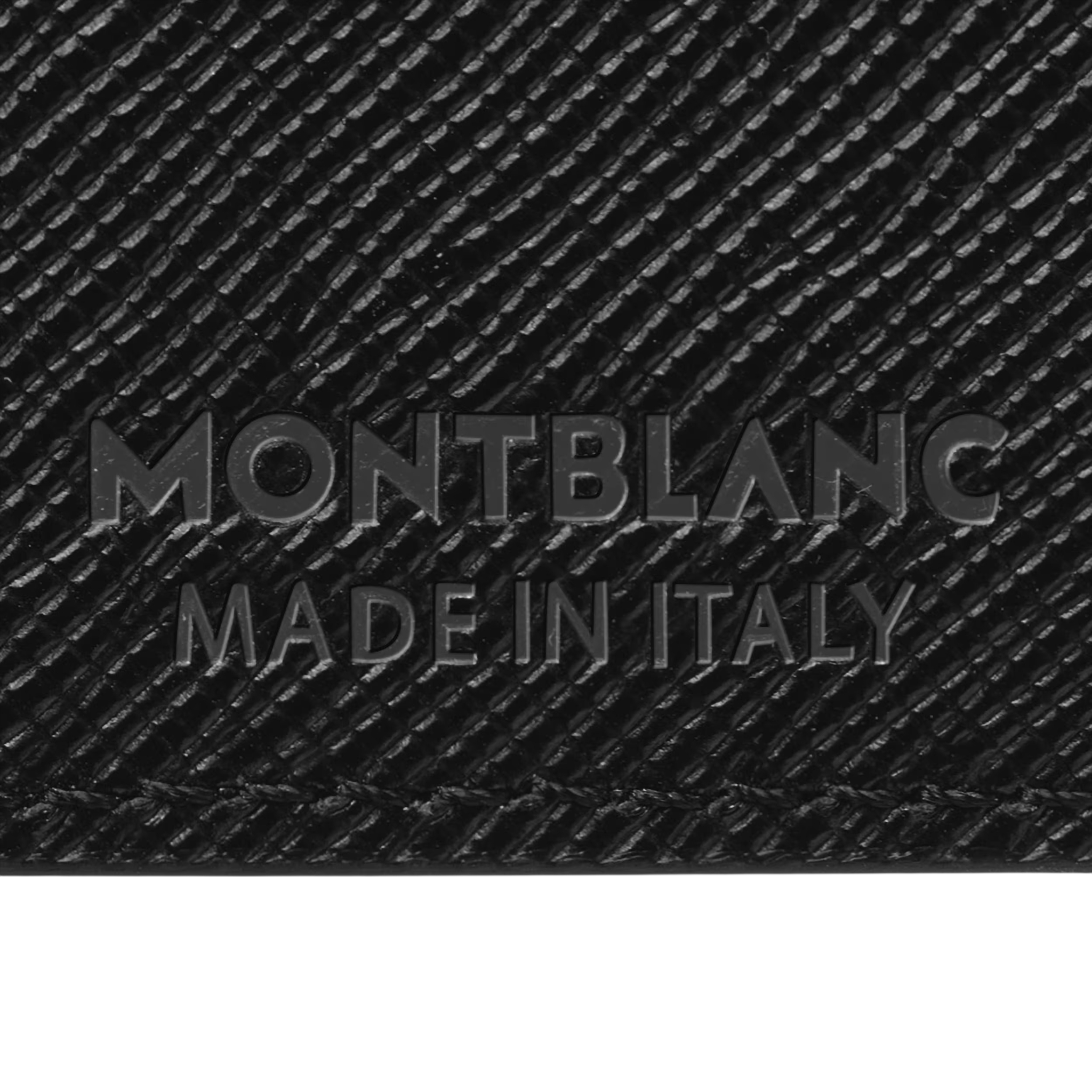 PORTA CARTE MONTBLANC 5 TASCHE IN PELLE SARTORIAL - 130324