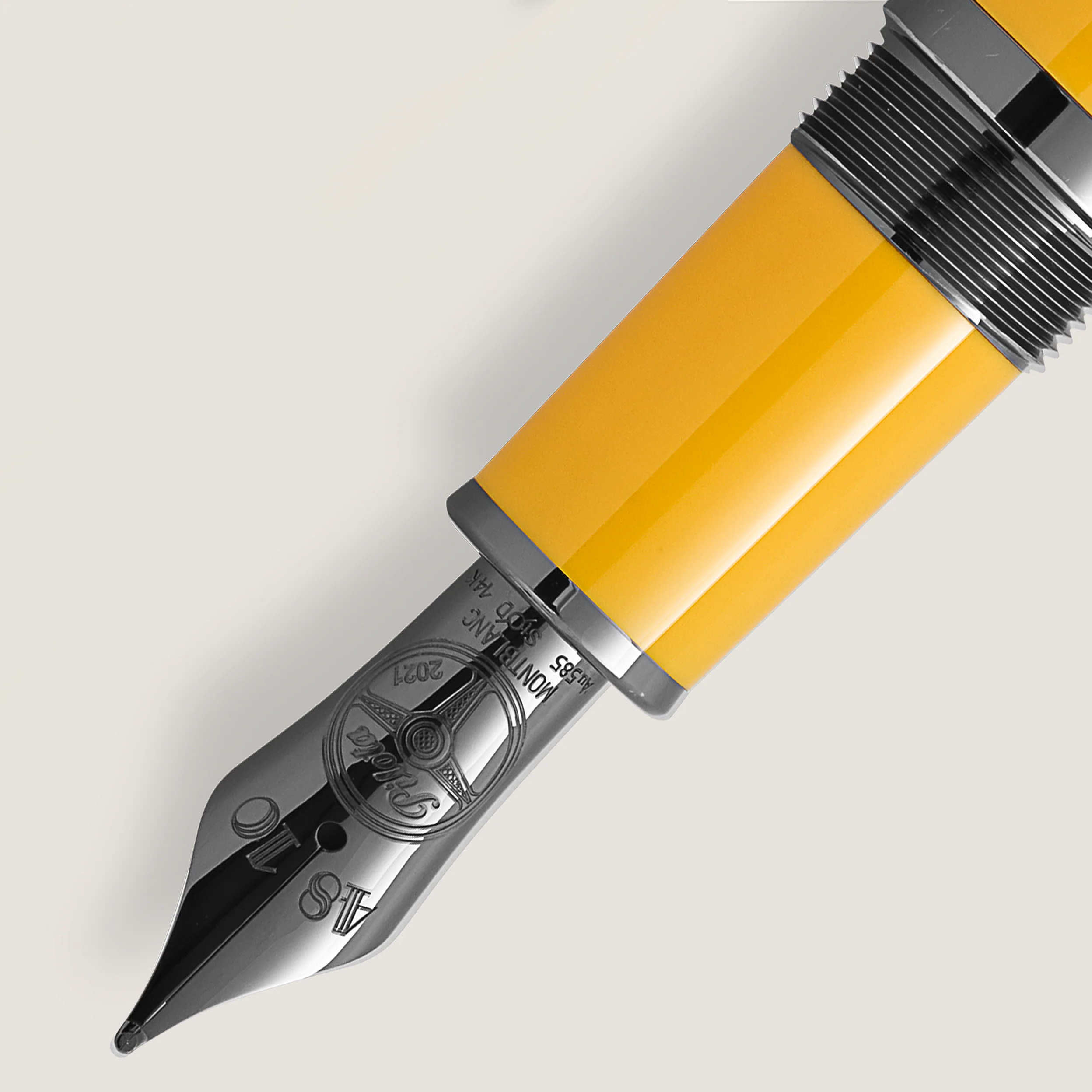 Penna Montblanc Special Edition "The Great Characters" Enzo Ferrari, Stilografica color Giallo Modena - 130661