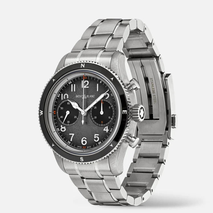 MONTBLANC 1858 AUTOMATISCHER CHRONOGRAPH 0 OXYGEN THE 8000, 42 mm – 130983