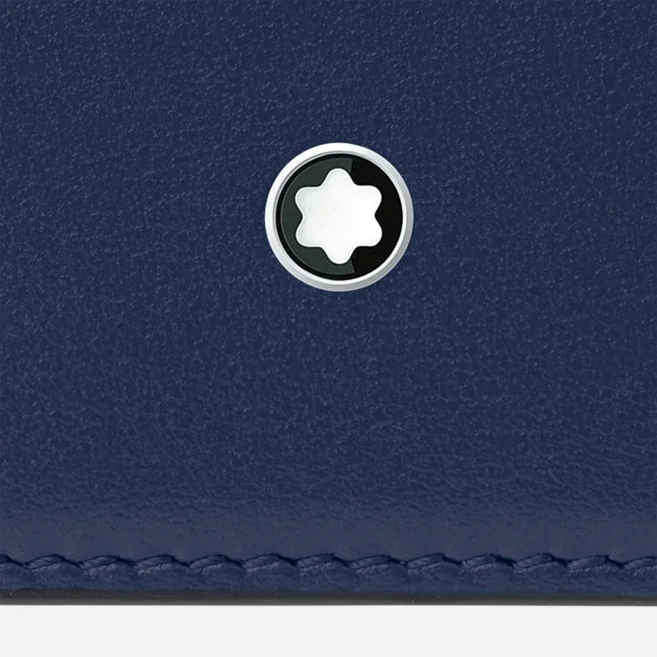 Montblanc Meisterstück 3cc Leder-Kartenetui Blau – 131697