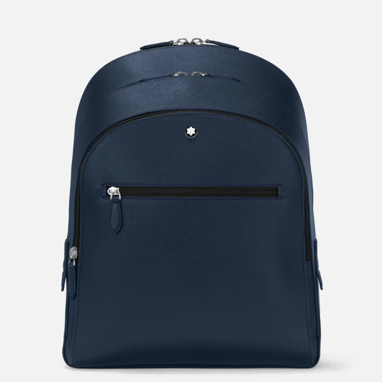 ZAINO MEDIO CON 3 SCOMPARTI MONTBLANC BLU SARTORIAL - 131716