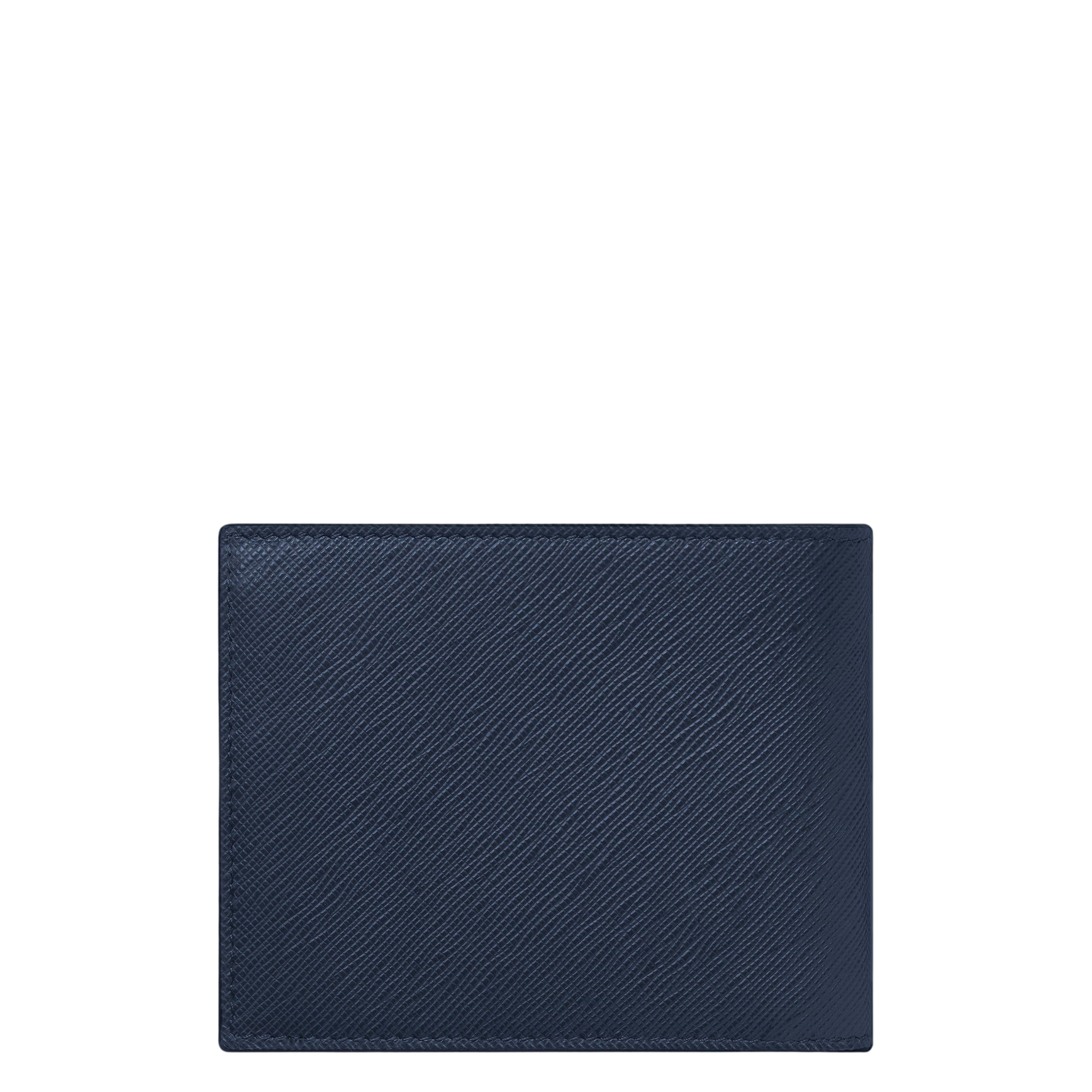 Portacarte Montblanc 6 Tasche in Pelle Sartorial, colore Blu inchiostro - 131721