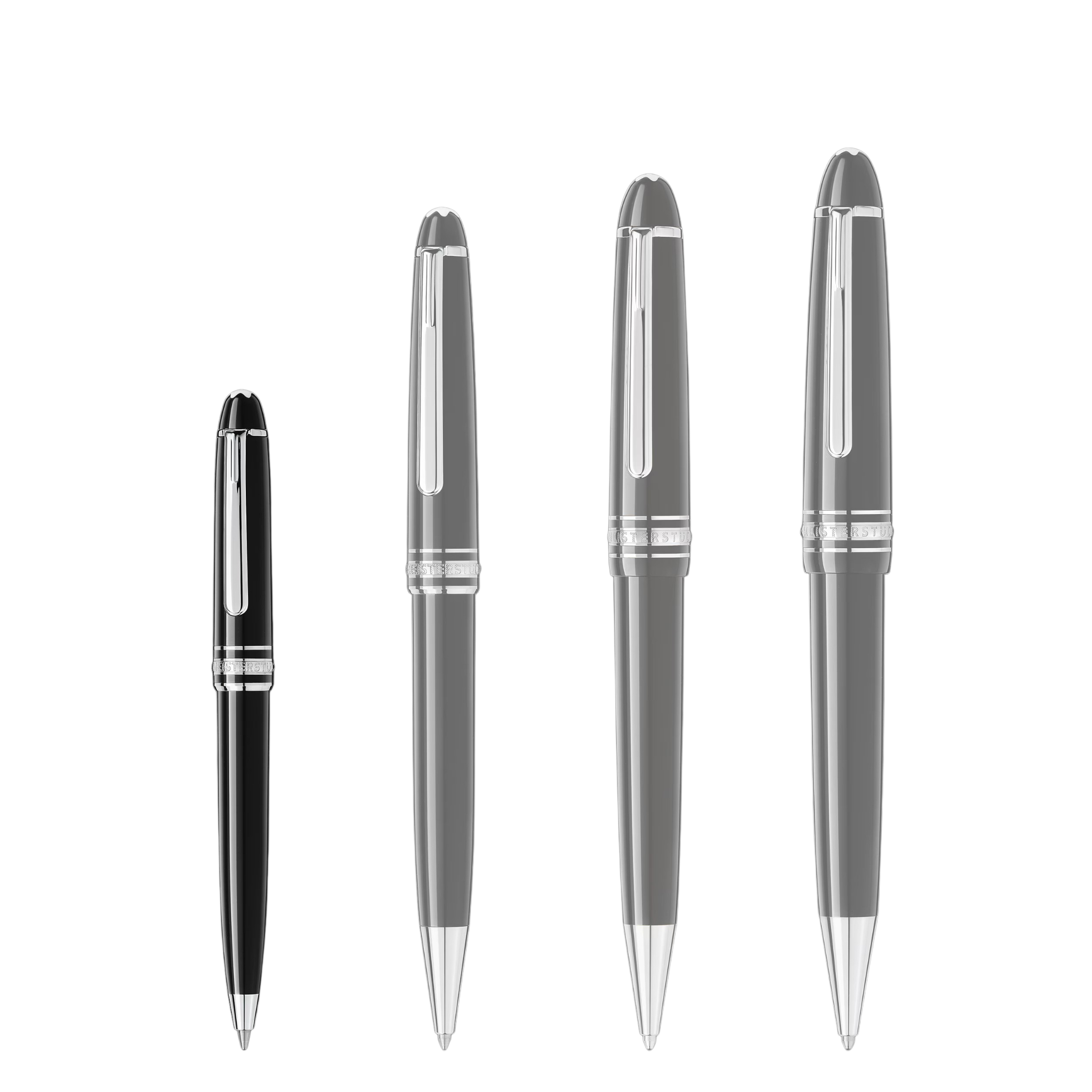 Montblanc Penna a Sfera Meisterstück Placcata in Platino Homage to W.A. Mozart (Misura Piccola) - 132472