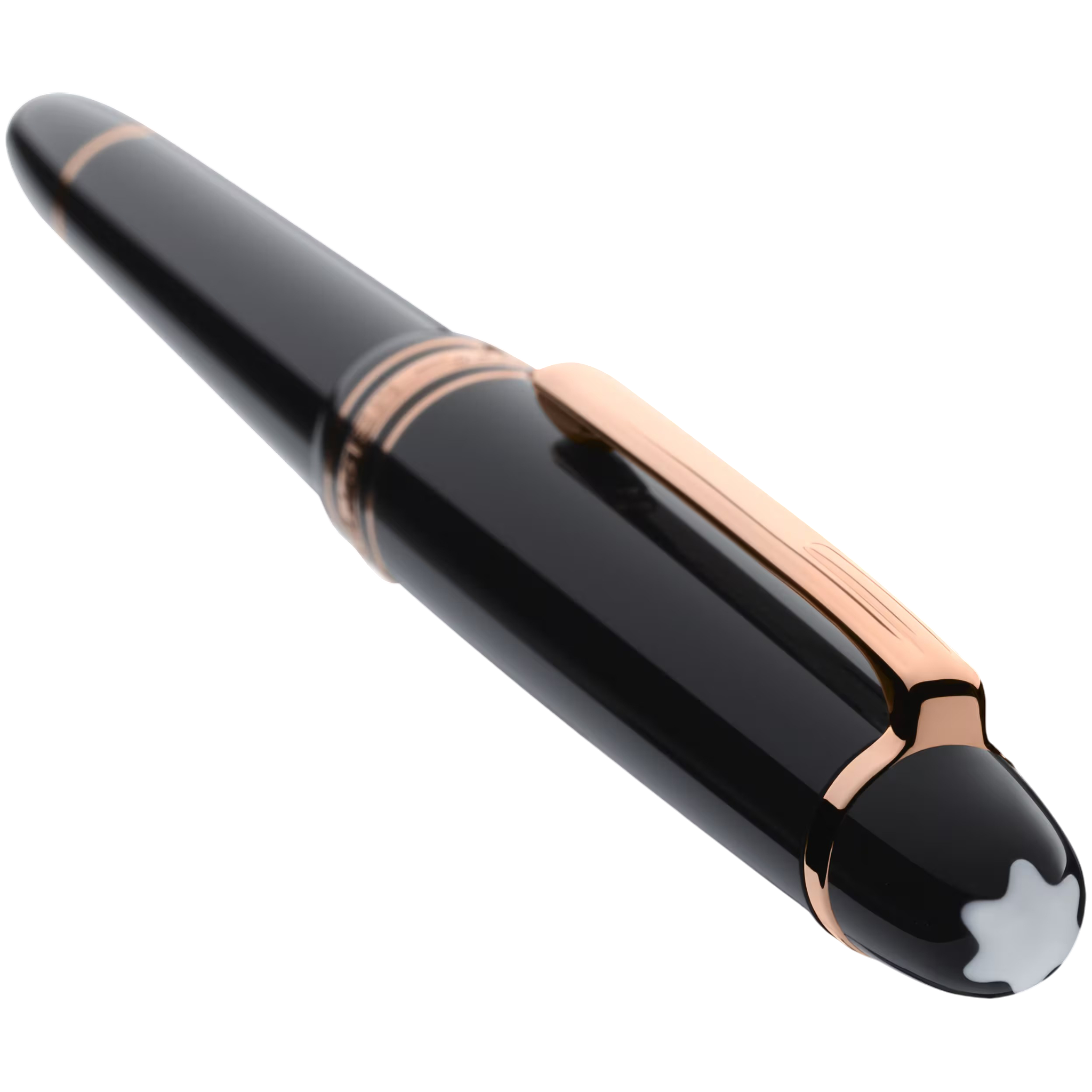 Montblanc Penna Roller Meisterstück Placcata in Oro Rosa Classique - 132487