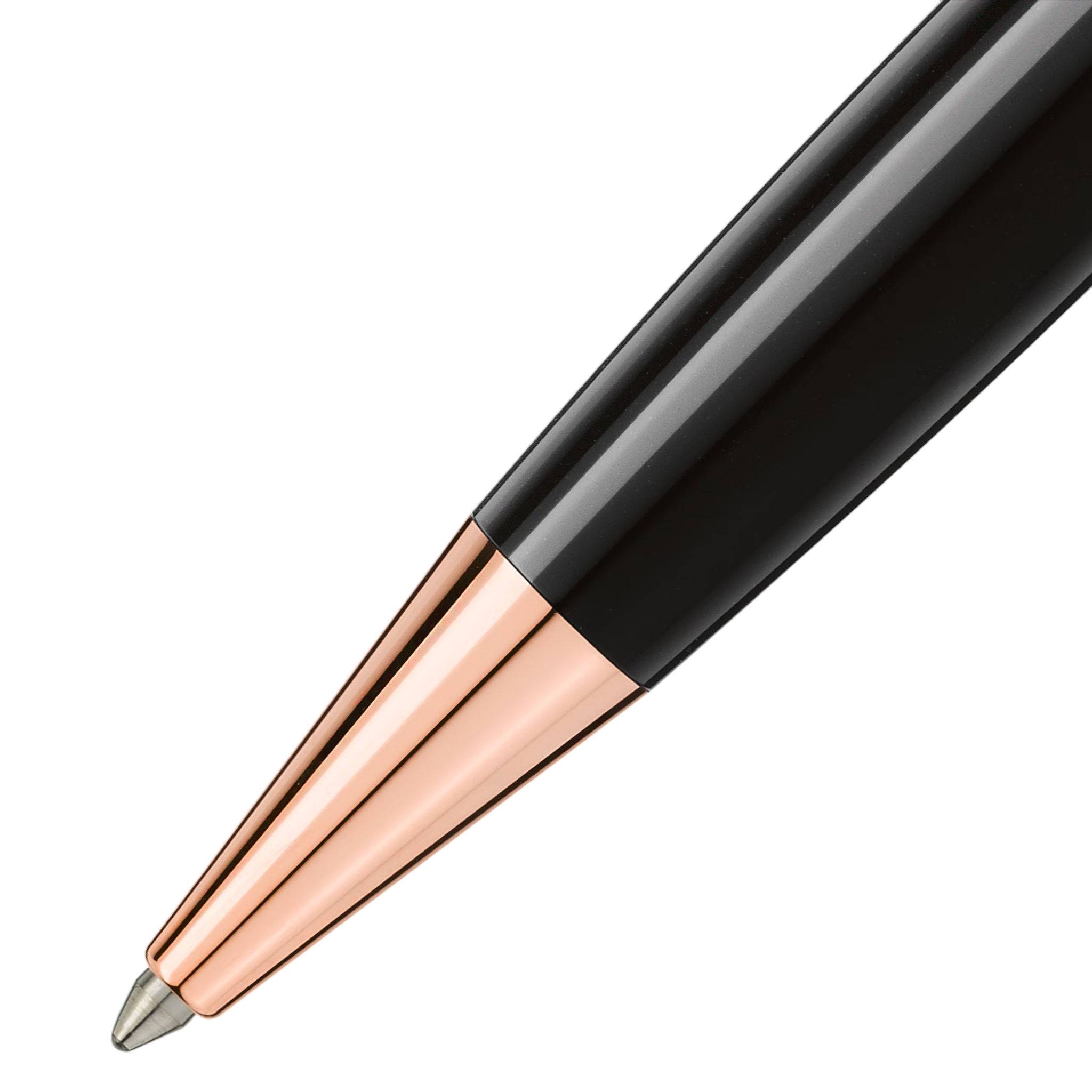 Montblanc Penna a Sfera Meisterstück Placcata in Oro Rosa Classique - 132488