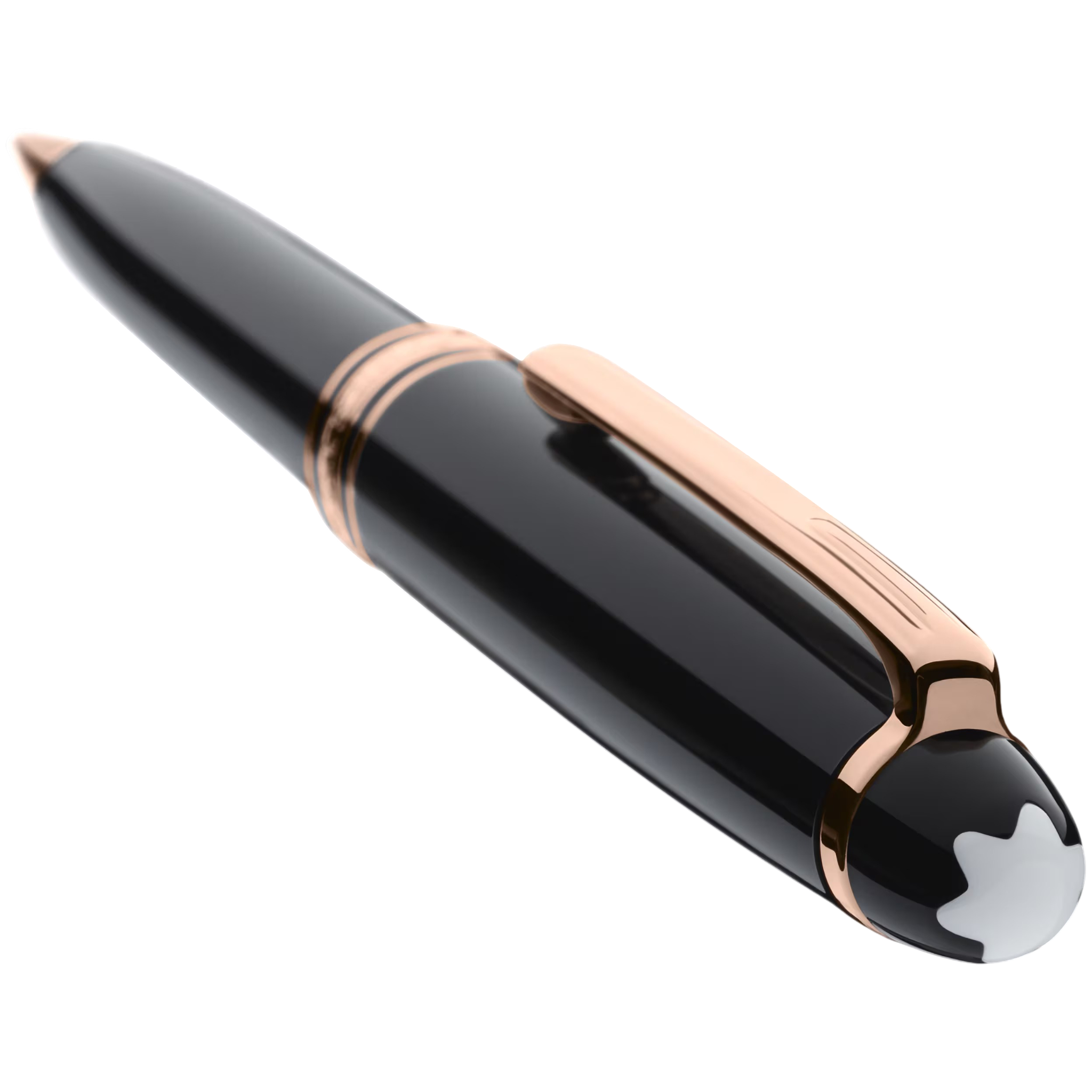 Montblanc Penna a Sfera Meisterstück Placcata in Oro Rosa Classique - 132488