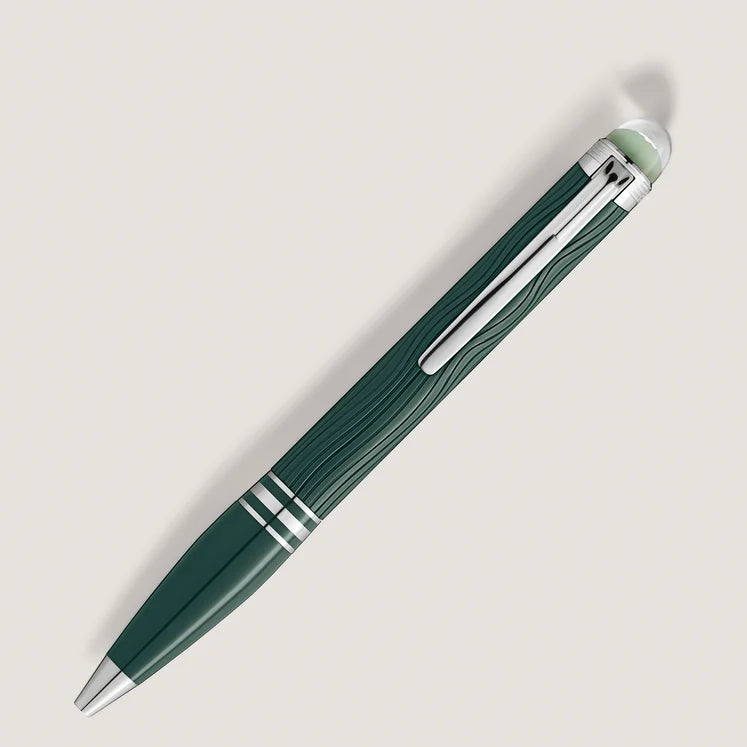 Penna a sfera Montblanc StarWalker Polar Green Pregiata Resina - 132904