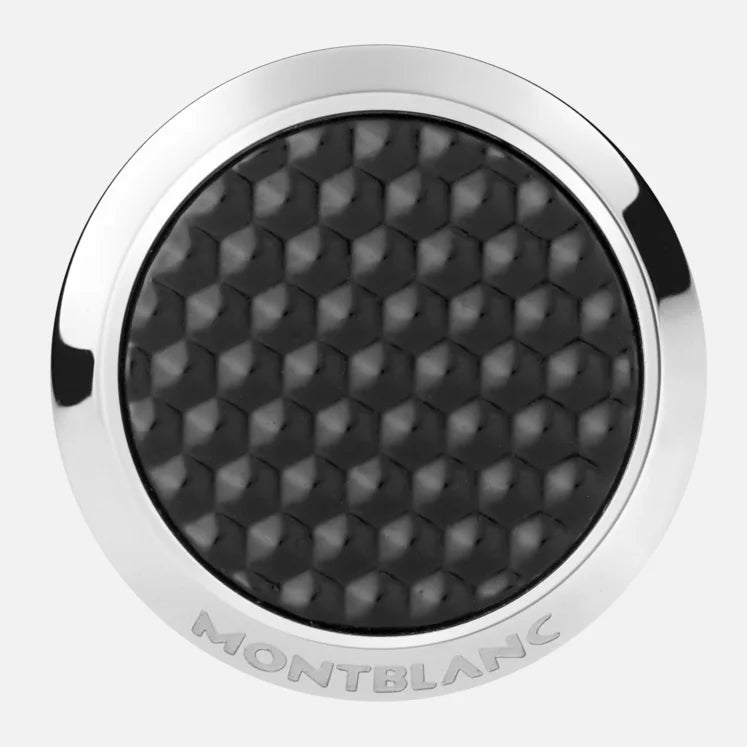 MONTBLANC GEMELLI MEISTERSTÜCK con Inserti in Lacca con Motivo Esagonale - 132976