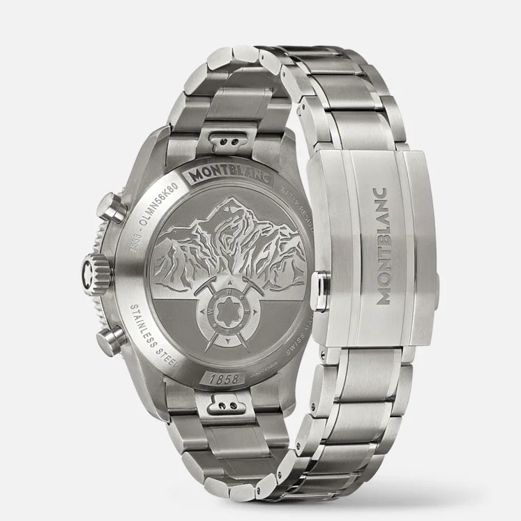 MONTBLANC 1858 AUTOMATISCHER CHRONOGRAPH 0 SAUERSTOFF, 42 MM - 133298