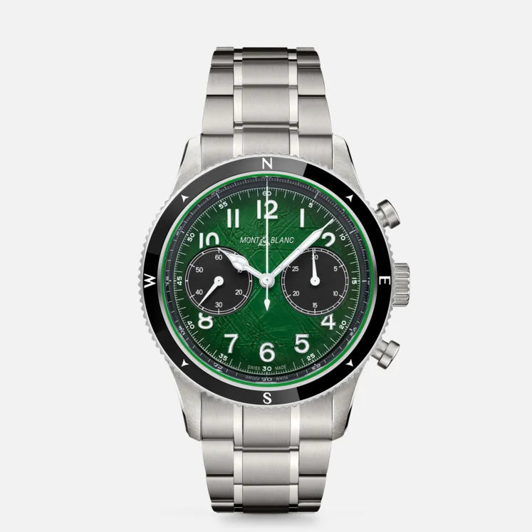 MONTBLANC 1858 AUTOMATISCHER CHRONOGRAPH 0 SAUERSTOFF, 42 MM - 133298