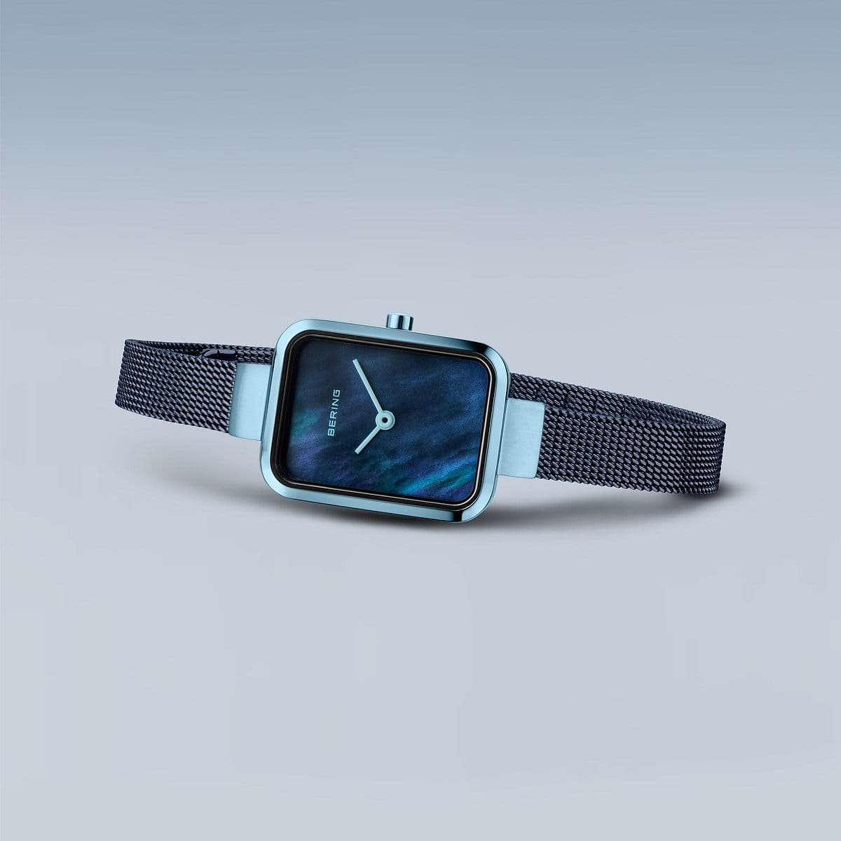 Petite Square | Hell/Gebürstetes Blau | 14520-398