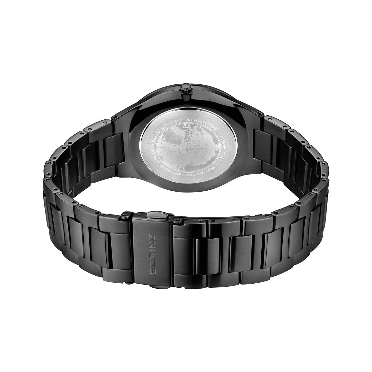 Bering Titan Herrenuhr | Gebürstetes Schwarz, 40 mm | 15240-728