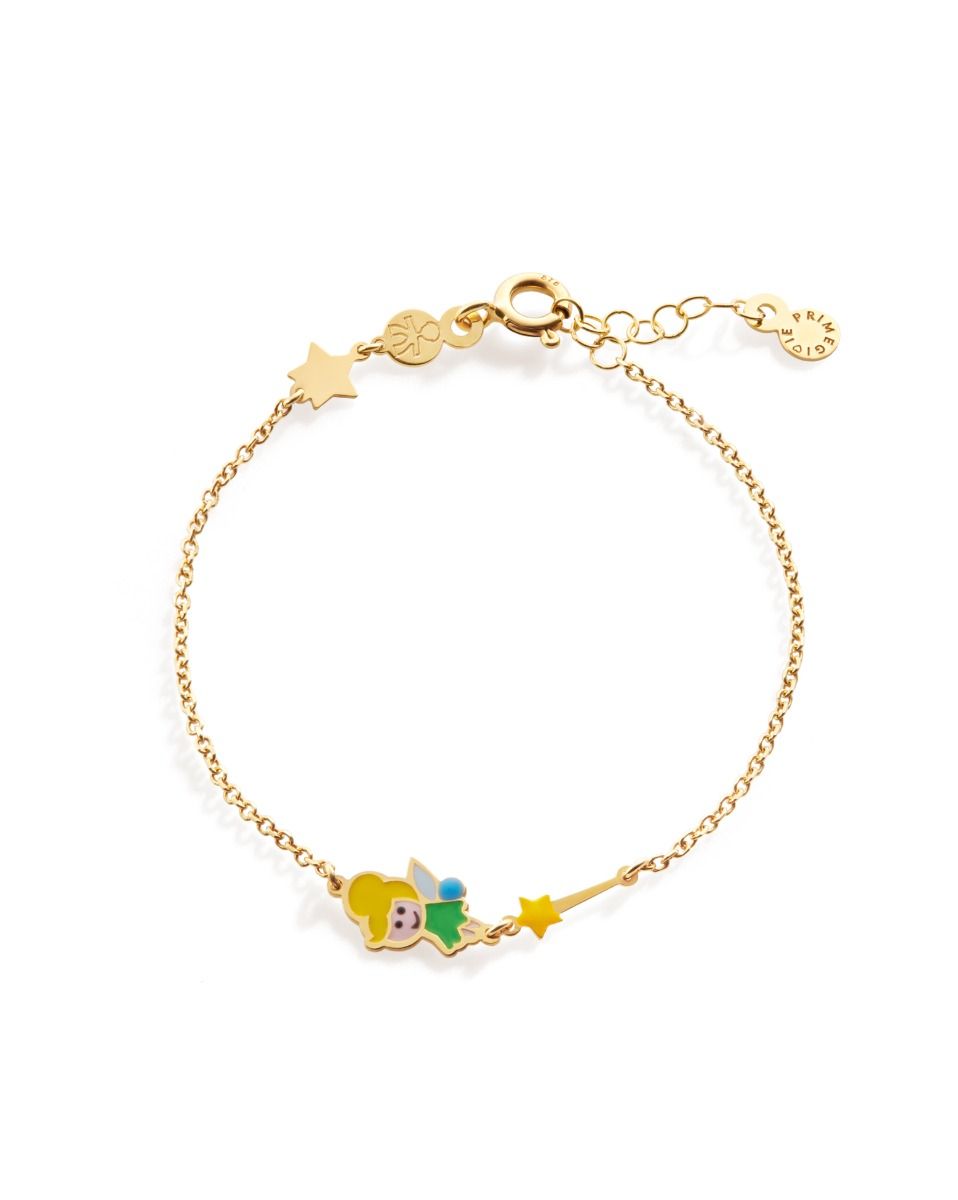 FAIRY TALES – TINKERBELL-INSPIRIERTES GELBGOLDARMBAND – PMG100