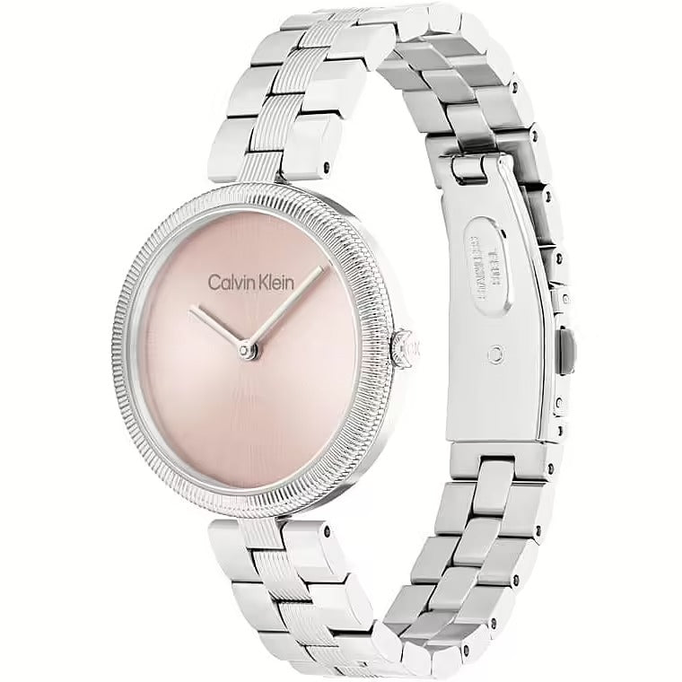 Calvin Klein Gleam Damenuhr nur mit Zeitanzeige, 32 mm – 1691620