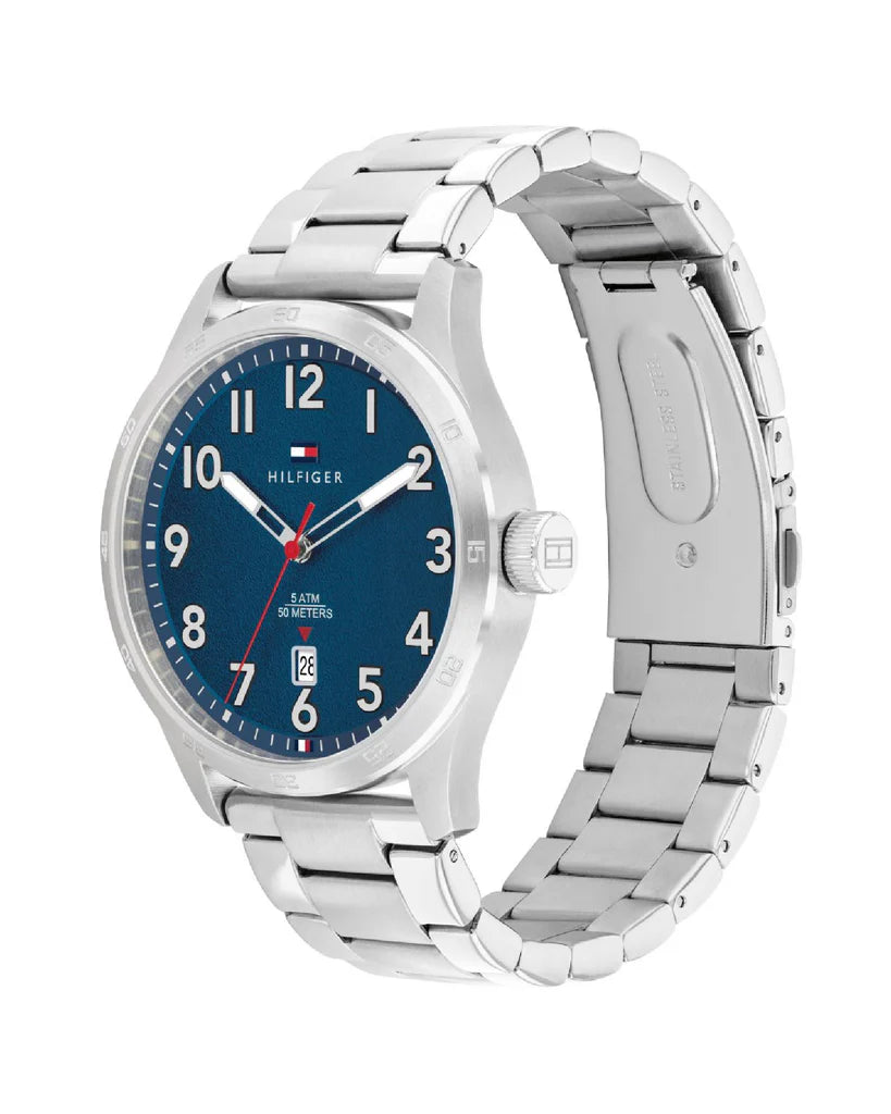Tommy Hilfiger Forrest Herrenuhr, 43 mm, nur Zeitanzeige – 1710563