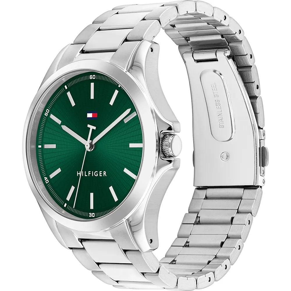 Orologio solotempo, al quarzo, da uomo Tommy Hilfiger, collezione Bruce, 43mm - 1710672