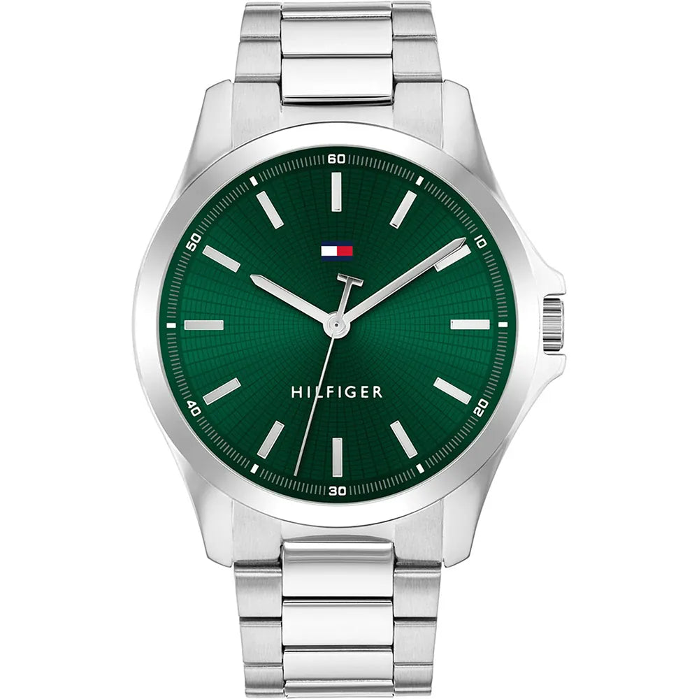 Orologio solotempo, al quarzo, da uomo Tommy Hilfiger, collezione Bruce, 43mm - 1710672