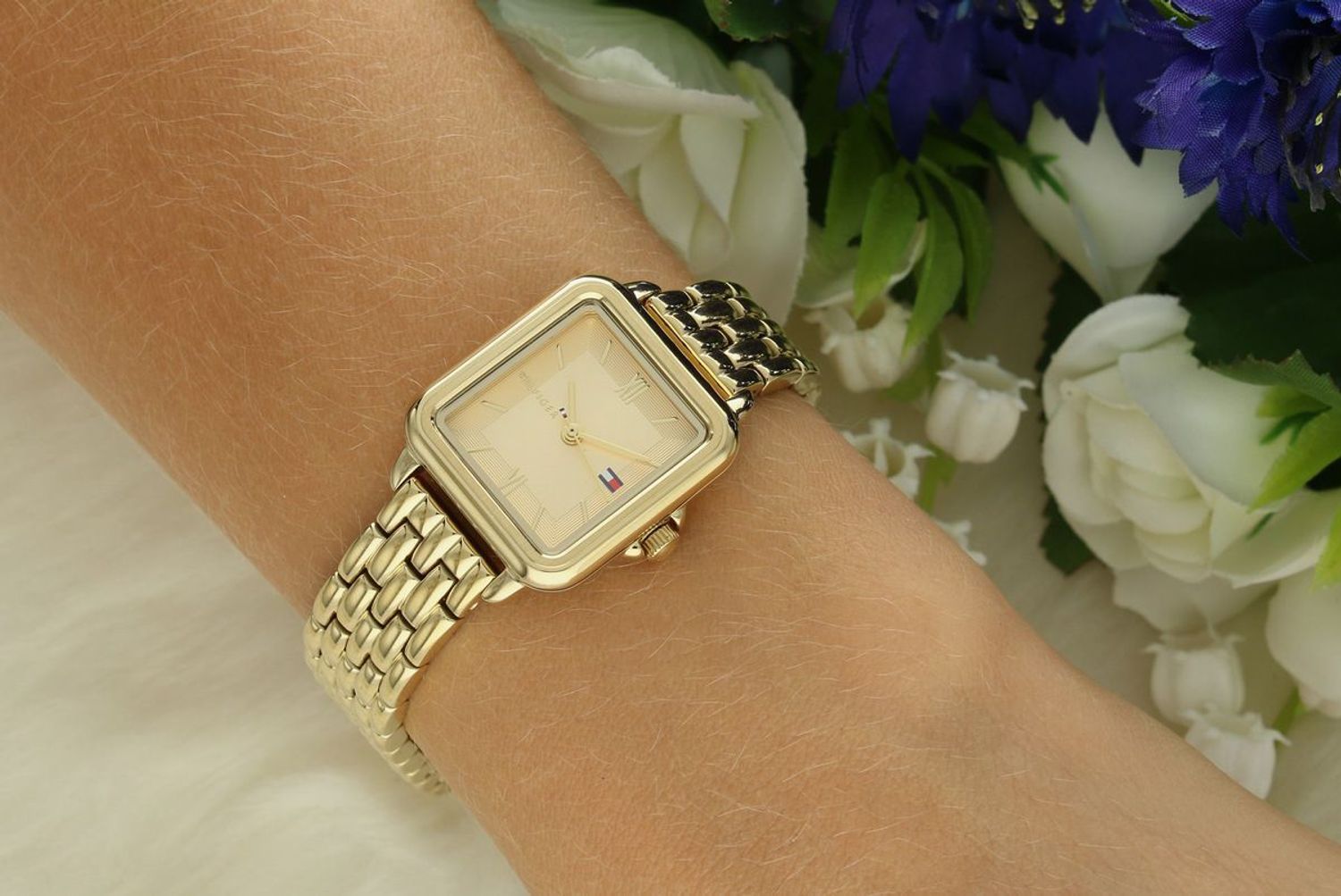 Orologio gioiello da donna Tommy Hilfiger, total gold, 22.5mm - 1782832