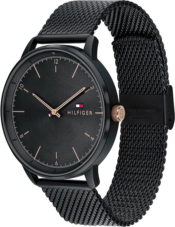 Tommy Hilfiger Herrenuhr nur mit Zeitanzeige, Hendrix-Kollektion, 43 mm – 1791845