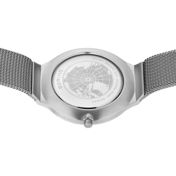 Ultraflach | Helles/Gebürstetes Silber | 18434-000