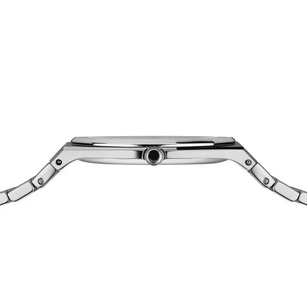 Klassisch | helles/gebürstetes Silber | 19632-700