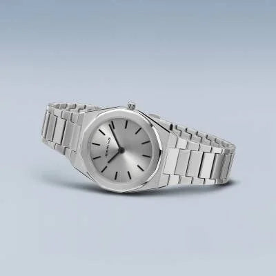 Klassisch | helles/gebürstetes Silber | 19632-700