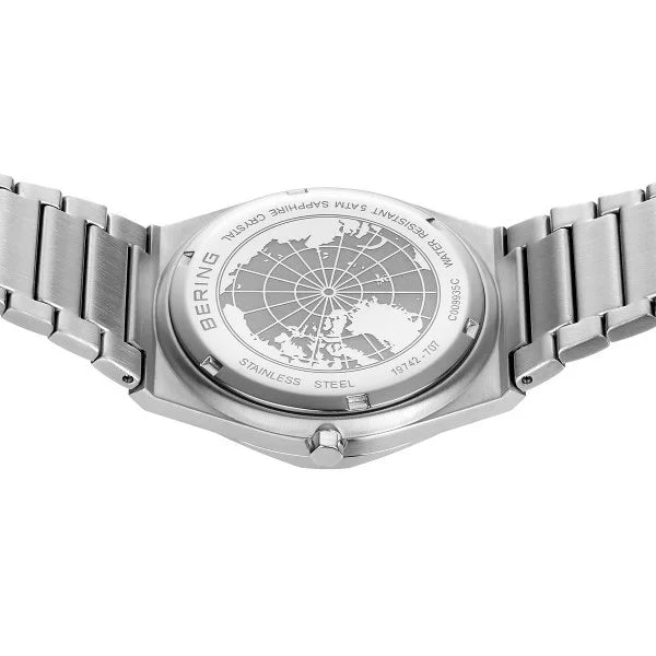 Klassisch | Gebürstetes Silber | 19742-707
