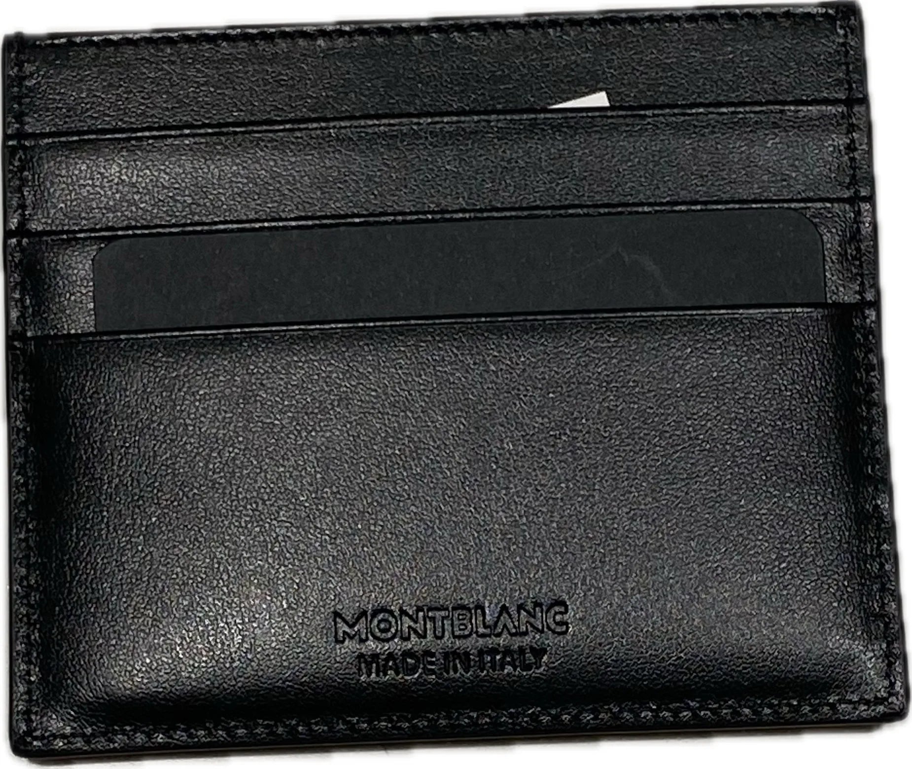 Montblanc Meisterstück 6cc Kartenhalter Schwarz - 198324