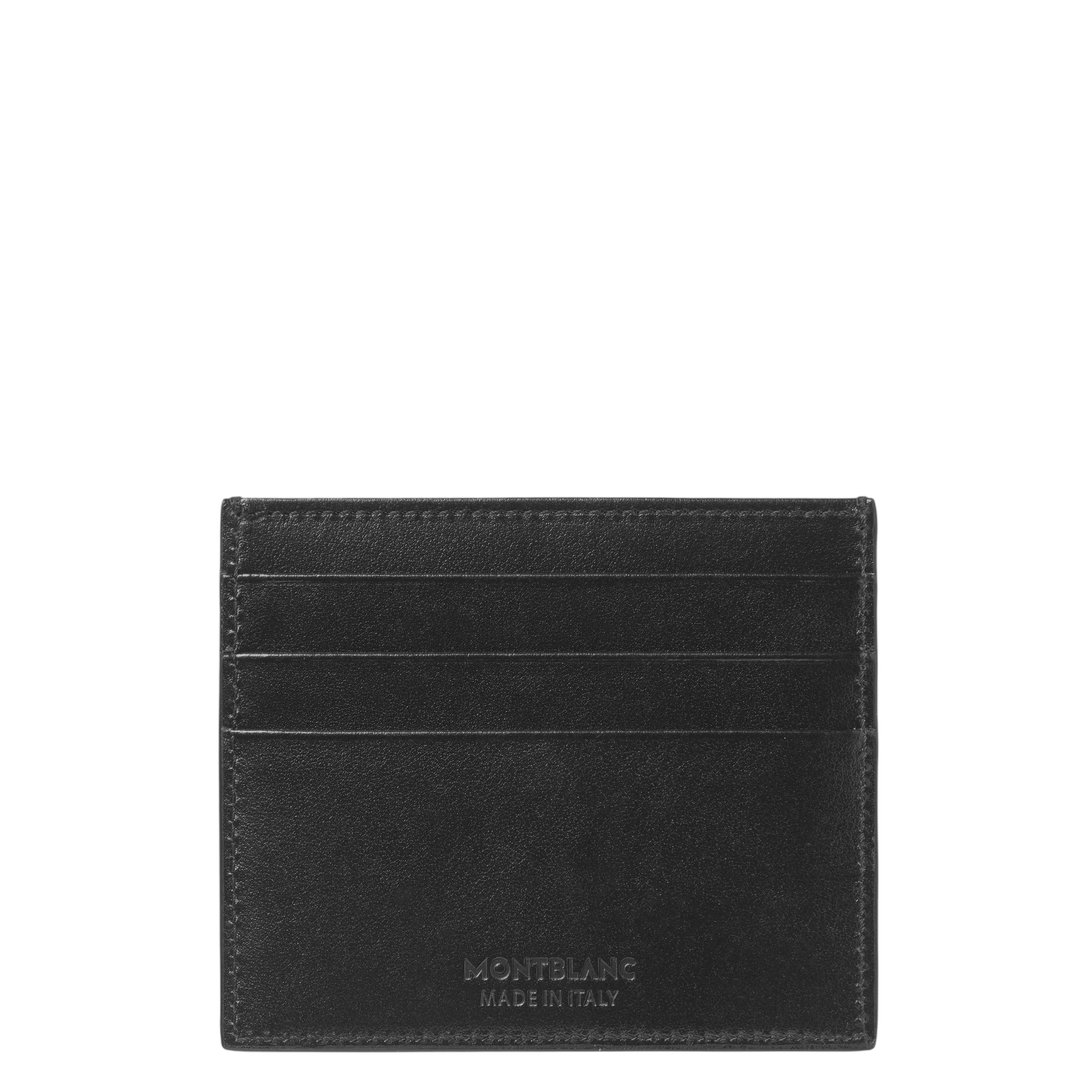 Montblanc Portacarte Meisterstuck a 6 scomparti, colore nero - 198324
