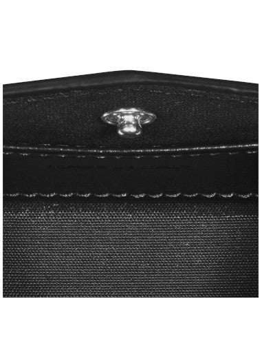 Montblanc Meisterstuck Kleine Geldbörse aus schwarzem Leder – 198332