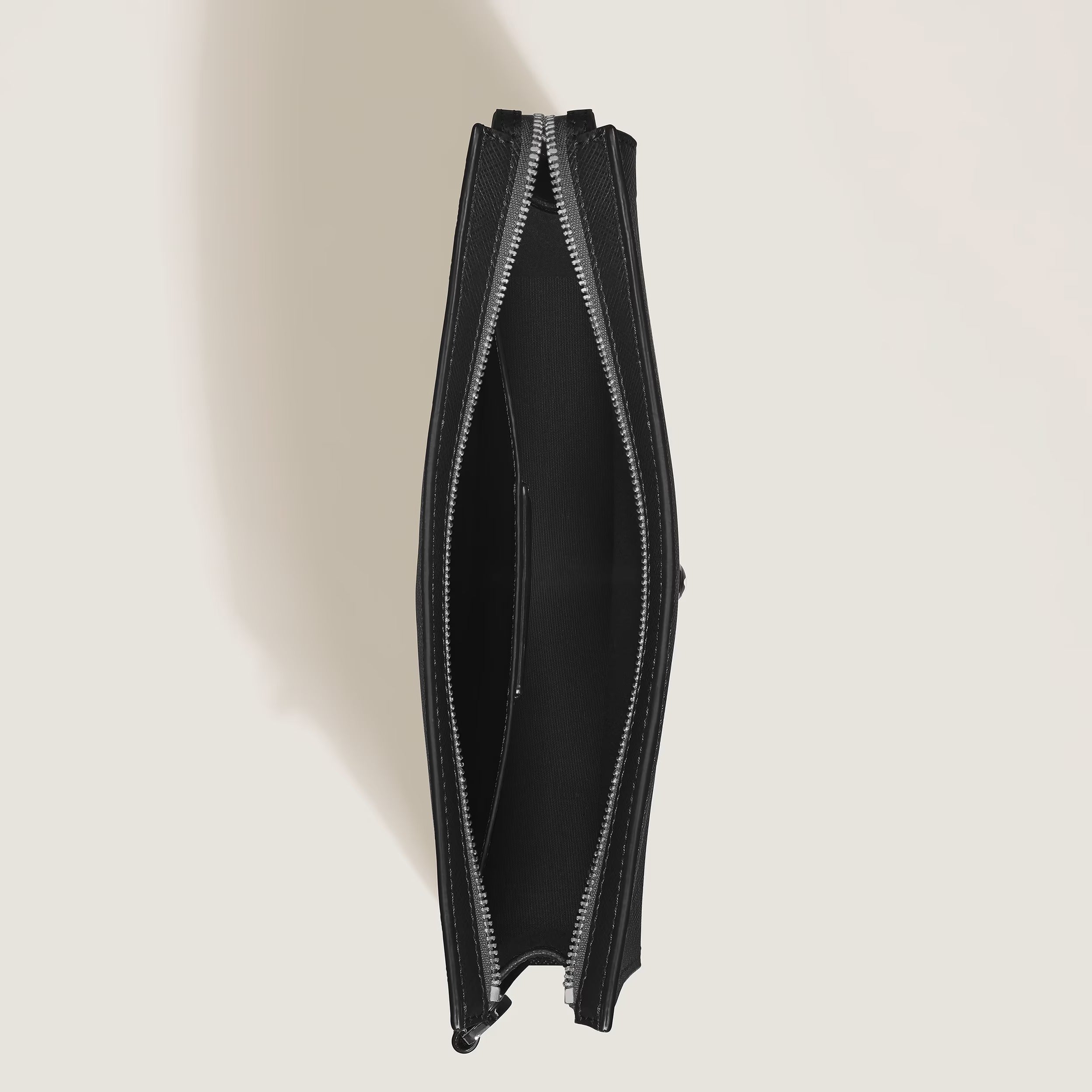 Pochette Montblanc in Pelle Sartorial, colore nero - 198860